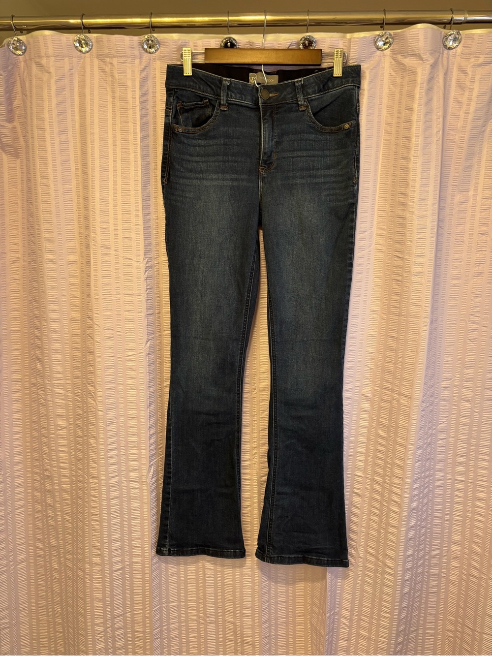 Wit & Wisdom Ab-solution Dark Wash Bootcut Jeans - Size 6